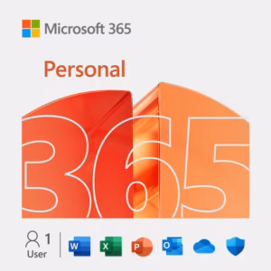 Microsoft 365 Personal | 12-Month Subscription + 3 FREE Months with Auto Renewal |1 person 5 Devices | 1TB OneDrive storage | Office apps - with Copilot