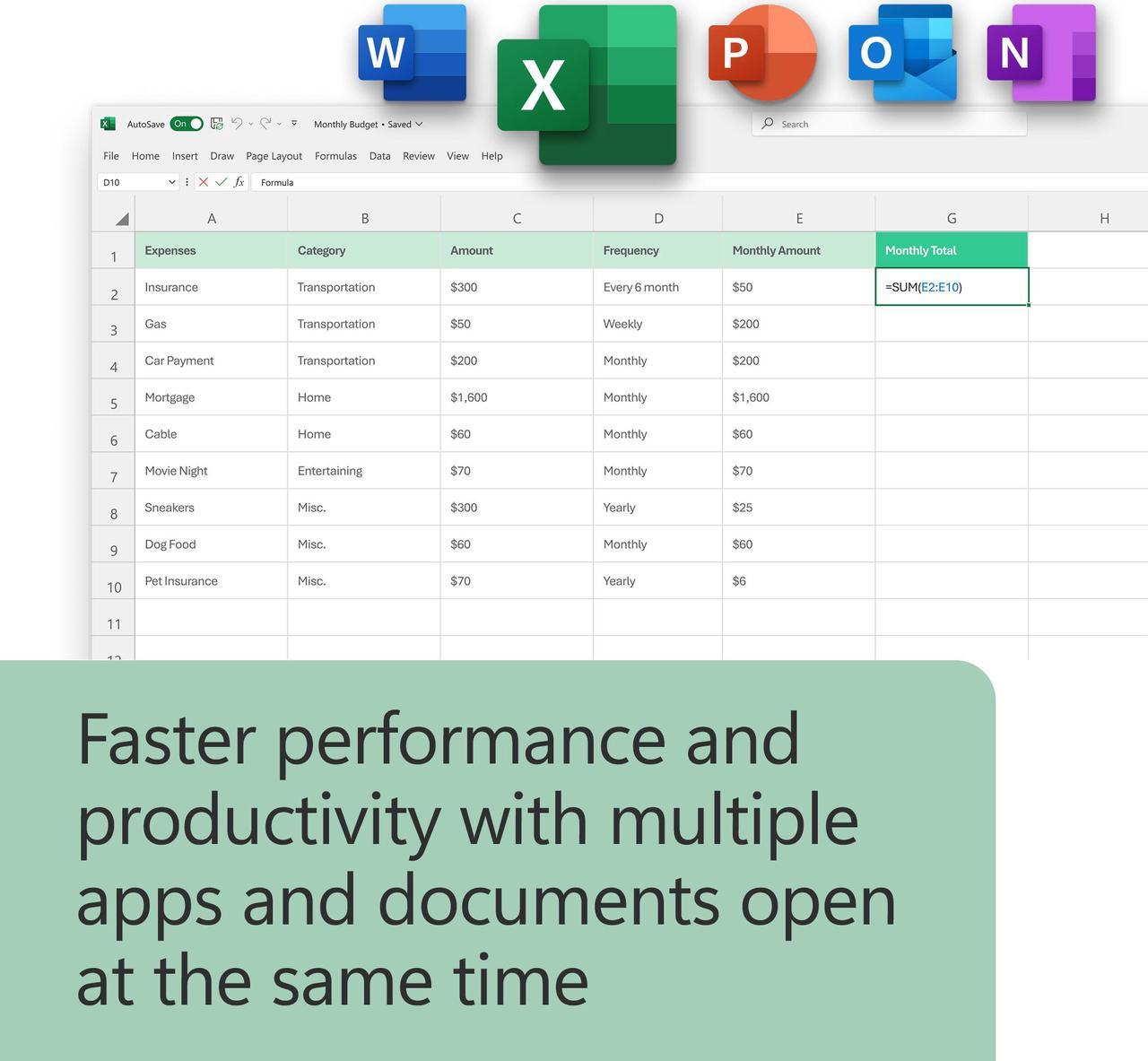 Microsoft Office for Home and Business