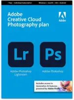 Adobe Photoshop 1-Year Subscription With 10,000 AI credit