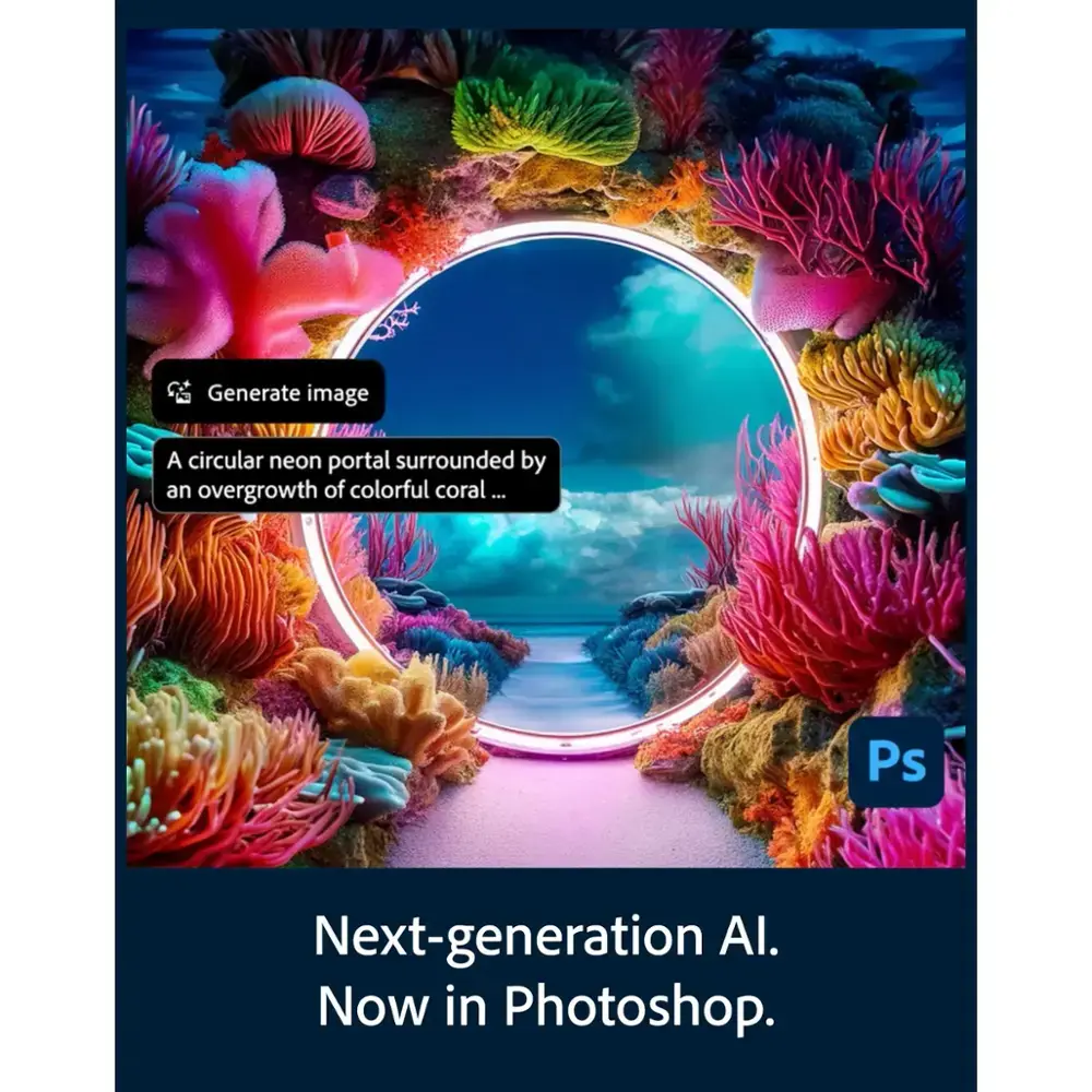Adobe Photoshop 1-Year Subscription With 10,000 AI credit - Image 3