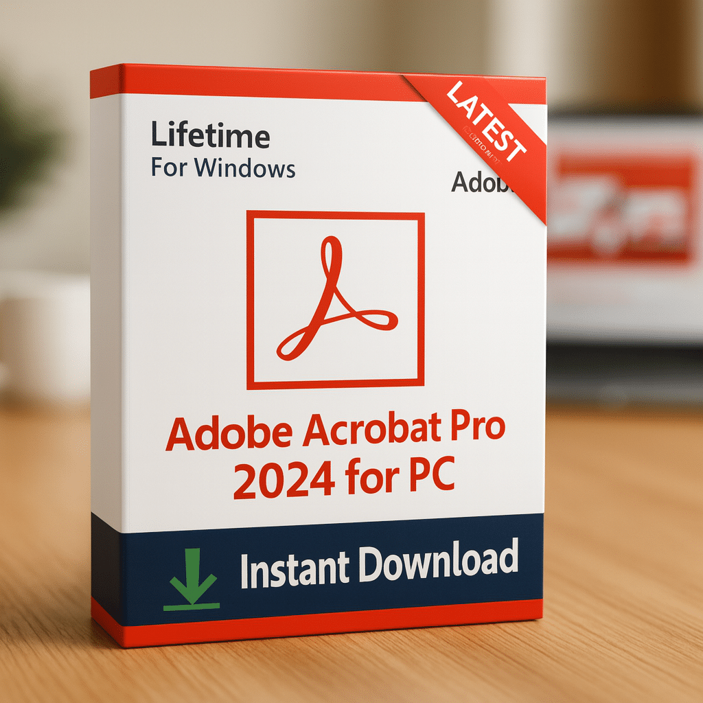 Adobe Acrobat Pro 2024 for Windows - Lifetime License